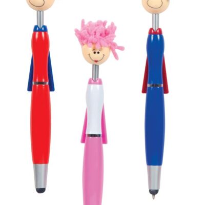 Super Hero MopToppers™ Stylus Pens - 18 per tub Thumbnail