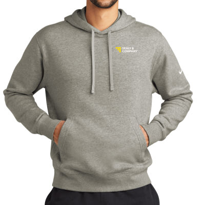 Sealy - Club Fleece Sleeve Swoosh Pullover Hoodie Thumbnail